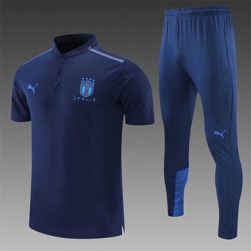 AAA Quality Italy 21/22 Dark Blue Training Kit Jerseys